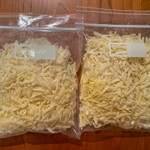 冷凍パラパラ！とろけるチーズの保存方法！